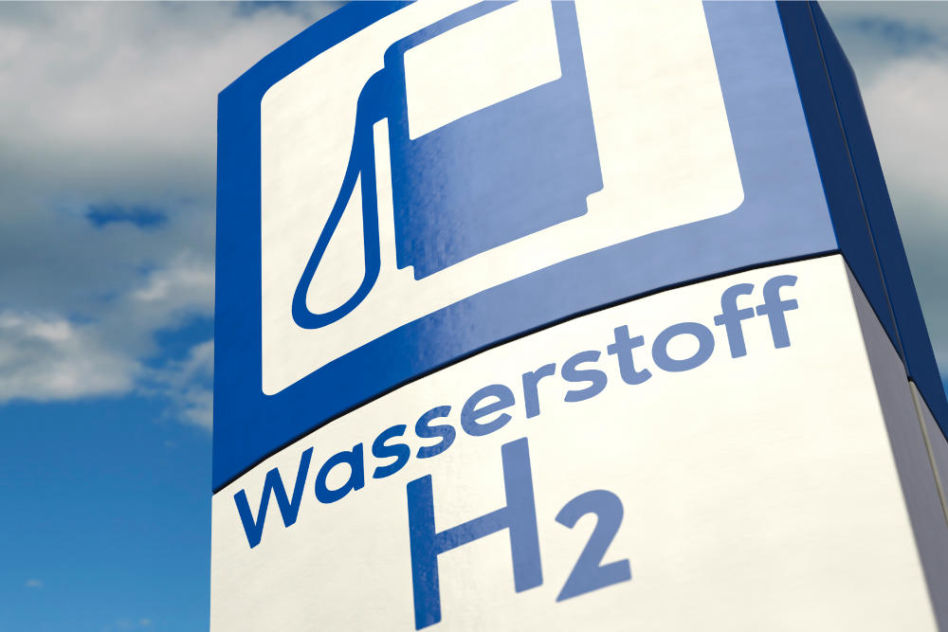 Wasserstoff-Säule